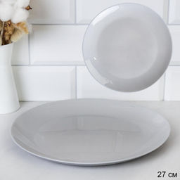 Тарелка 270 мм Серый цвет / GR-FLYGP105 /уп 36/