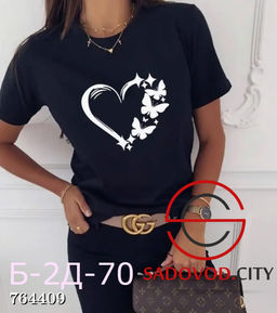 Футболка летняя с рисунком для женщин - Bruno фото 2