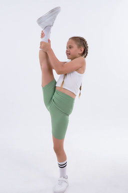 Велосипедки в рубчик для девочки Happy Fox  фото 22