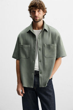 TEXTURED COMFORT OVERSHIRT - Zara фото 31