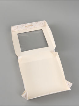 Цена за 5 шт. Коробка подарочная складная «Для тебя», 20×20×4 см, с окном