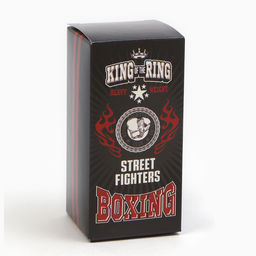 Полотенце махровое «Этель» Boxing, 30×30 см, хлопок 100%, чёрное