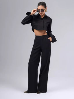 Брюки классические палаццо