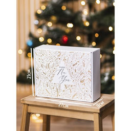 Коробка подарочная новогодняя складная New year, 27×21×9 см, Новый год