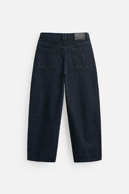 PLEATED WIDE-LEG JEANS - Zara фото 9