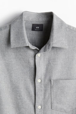 Camisa de franela Regular Fit - H&m фото 7
