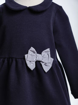 Платье для девочки UD 2384 т.синий - Mini maxi фото 4