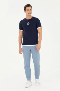 Мужские спортивные штаны цвета индиго