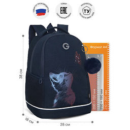 RG-663-3 Рюкзак школьный с обвесом - Grizzly фото 32