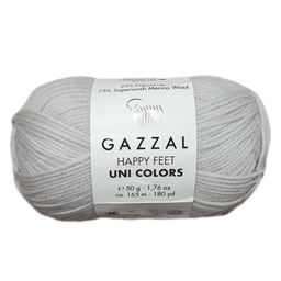 Хеппи фит однотонный (Happy feet Uni Colors) пряжа GAZZAL 75%меринос 25%полиамид10х50г/165м