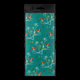 АКЦИЯ Цена за 1 шт. Набор ErichKrause Decor 4 листа упаковочной бумаги тишью Птицы 50х70см