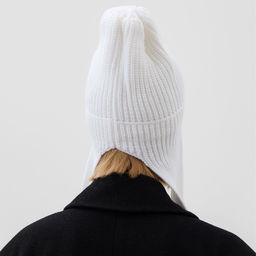 Шапка - шарф MINAKU, размер 56-58, цвет белый