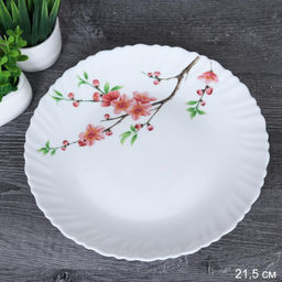 Тарелка 215 мм /46/758578504045120/ GB220 (6933) /уп 1/ Ветка сакуры Акция