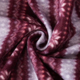 Плед флисовый новогодний «Экономь и Я. Зимний орнамент», 150×130 см