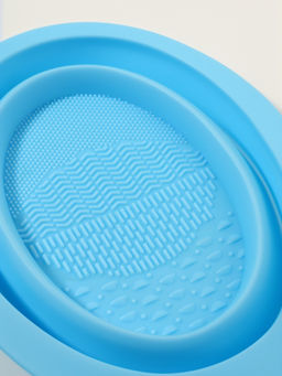 Ванночка - коврик для очистки кистей, 15×11 см, МИКС