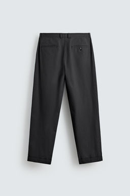 POPLIN SUIT TROUSERS - Zara фото 8