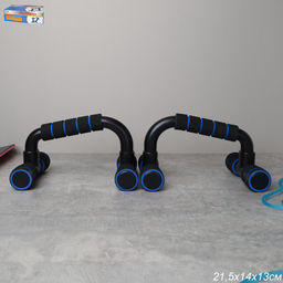 Упоры для отжимания Woohooo P-Bars / 21х13 / синий / уп40 - ГалеонТрейд фото 3
