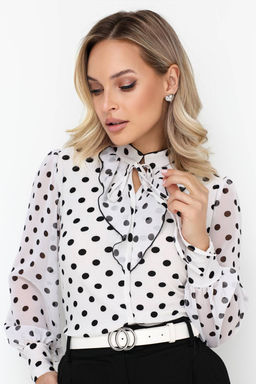 Блузка женская 7080/01/Молочный