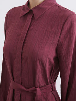 Ku?akl? Modal Kar???ml? G?mlek Elbise