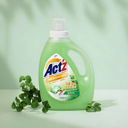 PIGEON Концентрированный гель для стирки с ароматом эвкалипта / Actz Premium Gel, 2700 мл