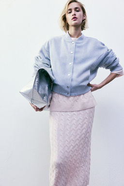 Cable-knit skirt - H&m фото 3