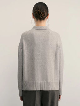 Джемпер поло с молнией / Zarina  фото 5