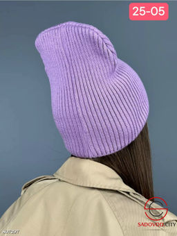 шапка двойная теплая женская - Bruno фото 12