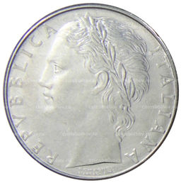 Монета 100 лир 1986 года Италия