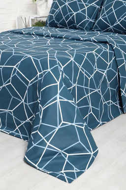 Простыня на резинке перкаль Квест