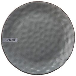 ТАРЕЛКА ДЕСЕРТНАЯ 19 СМ КОЛЛЕКЦИЯ ОТРАЖЕНИЕ ЦВЕТ:СЕРАЯ ПЛАТИНА - Lefard фото 3