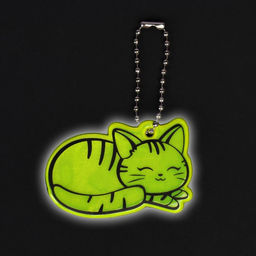 Цена за 6 шт. Светоотражающий элемент «Кошечка», двусторонний, 5.5×3.7 см, МИКС