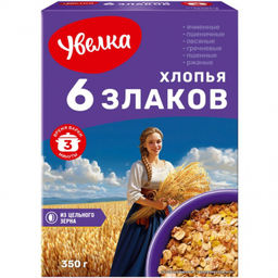 У Хлопья 6 злаков 350г