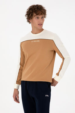 Erkek Camel Sweatshirt - U.s. polo assn фото 3