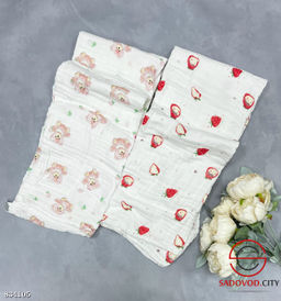 Одеяло из муслина с рисунком