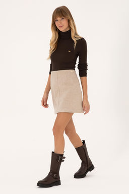 Kad_n Camel Melanj _rme Etek - U.s. polo assn фото 3