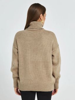 JETTY Джемпер вязаный свитер с горлом  фото 11