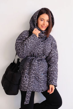 Martichelli Куртка зимняя с анималистичным принтом  фото 5