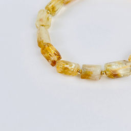 Браслет из Цитрина 18,5 см +