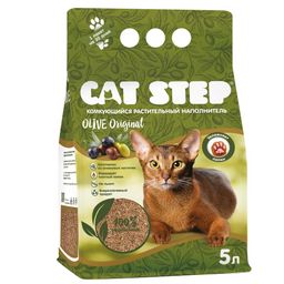 Новинка! Наполнитель Cat Step OLIVA 5л  фото 2