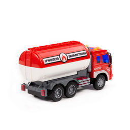 Сити, автомобиль с цистерной инерционный (со светом и звуком) (красный) (в коробке) - Полесье фото 10