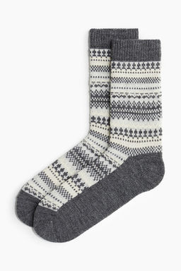 Calcetines en mezcla de lana