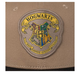 Бейсболка CAPSLAB арт. CL/HP3/1/PCS/HOG Harry Potter Hogwarts (бежевый / черный)