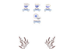 Кружка 250 мл 11,5*9*7 см Кантри фиолетовая - Elan gallery фото 6