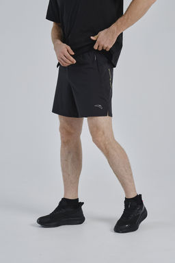 Шорты текстильные Черный ADVANCED RUNNING Woven Shorts - Anta фото 4