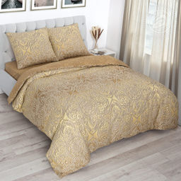 Постельное белье Императрица с простынью на резинке (поплин DE LUXE) 2,0 сп./Пододеяльник: 1 шт. - 215*175; Простыня на резинке: 1 шт. - 200*160; Наволочка: 2 шт. - 70*70; DE LUXE с простынью на резинке