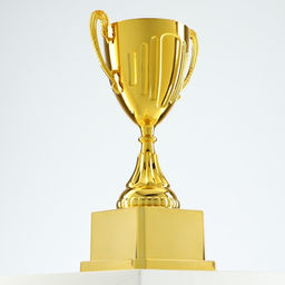 Кубок 092, зол., подставка пластик, 19,4 х 10,5 х 7,8 см - Командор фото 3