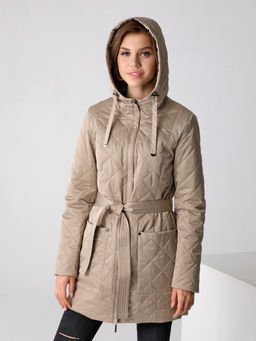 22114 Куртка т.бежевый - Dizzyway фото 3
