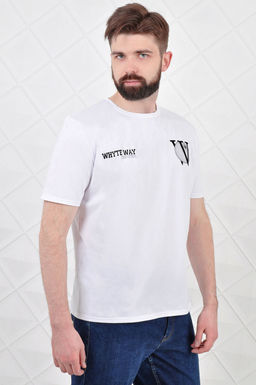 Арт. 6797 Футболка мужская 50-58 (5 шт) Цвет:белый - Идеал фото 3