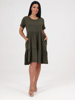 837 ПЛАТЬЕ (Хаки) - А-дина фото 2