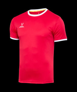 Футболка футбольная JOGEL CAMP Origin, красный/белый, детский